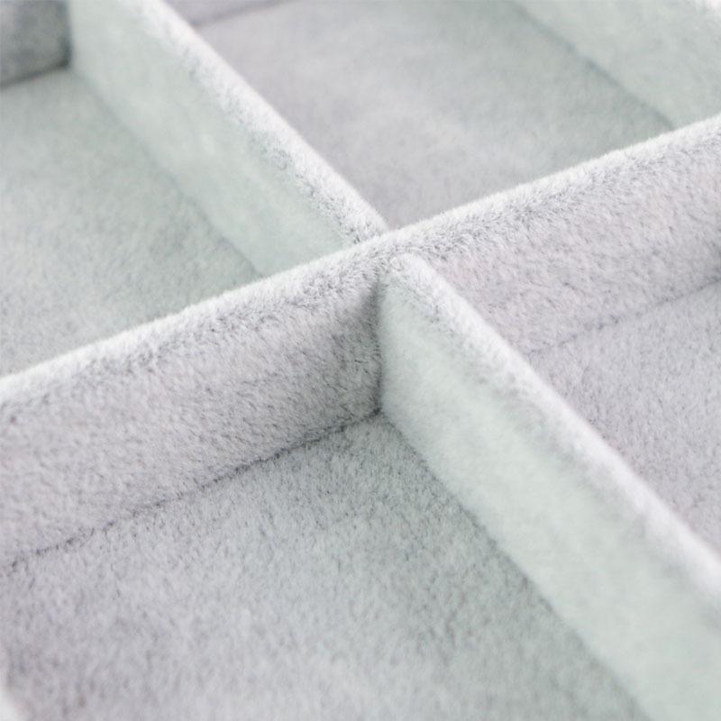 ジュエリーケース ベロア調 木製 ジ