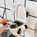 灰皿 アッシュトレイ トイレ型 かわいい ミニ便器デザイン 壁掛け式 ウォールマウント 蓋付き 灰飛散防止 プラスチック製 家庭用 リビング トイレ 洗面所 創意 おしゃれ ユニーク