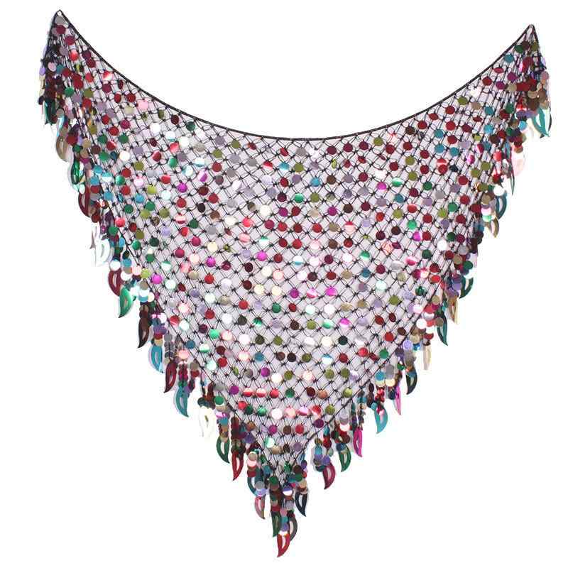 ベリーダンス ヒップスカーフ レディース インド舞踊 練習用 舞台 発表会 ポリエステル コイン スパン..