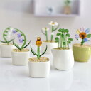 ガラス製 ミニ観葉植物 フェイクグリーン 多肉植物 サボテン 鉢植え おしゃれ かわいい 手作り ハンドメイド 置物 オブジェ オフィス デスク インテリア 飾...
