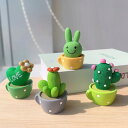 置物 フェイク サボテン 多肉植物 苔 樹脂製 ミニチュア テラリウム風 オフィス デスク パソコン周り リビング 玄関 インテリア デコレーション