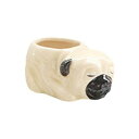 置物 子供用 白磁器 犬 オブジェ ミニ植木鉢 プランター インテリア雑貨 かわいい 動物モチーフ セラミック製 誕生日 プレゼント ギフト モダン シンプル ...