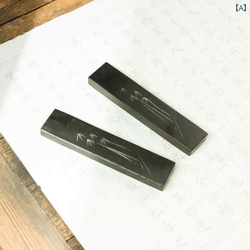 文鎮 書道用 天然石 大理石製 マーブル模様 ペーパーウェイト 習字 練習用 学生 学習 デスクワーク 書斎 安定感抜群 長方形 石材 書鎮 重厚感 文房具 オ...