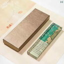 文鎮 クリスタルガラス ペーパーウェイト 書鎮 書道 瑞鶴図 千里江山図 蘭亭序 名画デザイン 高級感 透明感 デスク ギフト 記念品