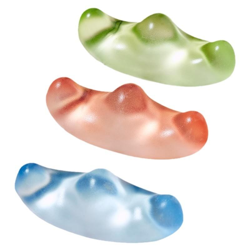 筆置き 筆架 筆山 ガラス製 琉璃風 クリスタル調 元宝型 書道 習字 練習用 毛筆置き 文房具 書道具 書斎 インテリア 装飾品