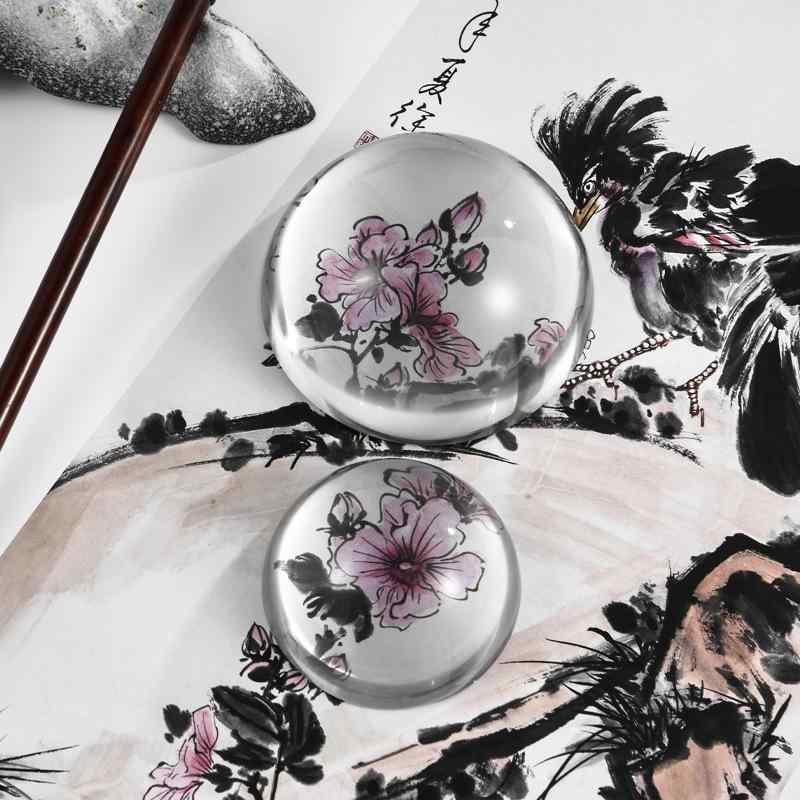 書道用品 学生 大人 蘭亭序 文鎮 クリスタルガラス 高透明 半球型 ペーパーウェイト 拡大鏡 書道 習字 学習 読書 デスク 卓上 書斎 文房具 書物 押さえ...