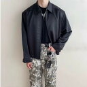 ジャケット メンズ 男性用 春秋 カジュアルウェア 襟付き ジップアップ ショート丈 肩パッド入り ラウンドヘム 長袖 無地 ポリエステル混紡 耐摩耗性 デザイン性 ブラック