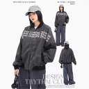 ジャケット メンズ アメリカンスタイル ストリート オーバーサイズ 肩パッド入り ショート丈 フェイクレザー PU素材 高級感 スタジャン MA-1 ブルゾン 立襟 リブ裾 カジュアル 春秋 ブラック