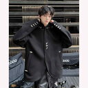 ジャケット メンズ 新チャイナスタイル 中山服風 ショート丈 メタルボタン 肩パッド入り 厚手 スタンドカラー スリムフィット ポリエステル 長袖 無地 ブラック