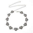 レディース ウエストチェーン メタル ハートモチーフ シンプル チェーンベルト レトロ ヴィンテージ調 万能 スタイルアップ アクセサリー ワンピース パンツ向...