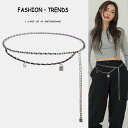 チェーンベルト レディース ウエストチェーン エレガント 上品 メタル ゴールド シルバー ブラック ホワイト レザー 高級感 スカート ワンピース スーツ ジ...