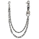 ウォレットチェーン メンズ レディース 男女兼用 パンク ロック ヒップホップ ストリート系ファッション 多層デザイン デニム ジーンズ カジュアルスタイル ア...