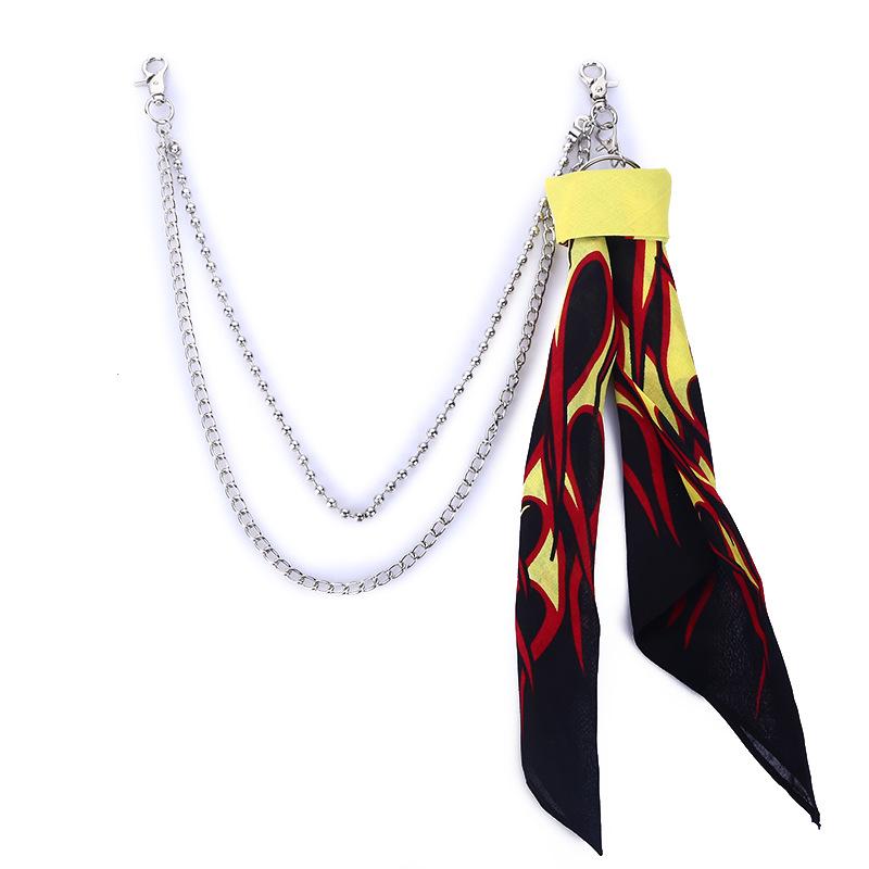 ウエストチェーン ユニセックス ロック パンク ヒップホップ ストリートファッション 丸型 ボール スク..