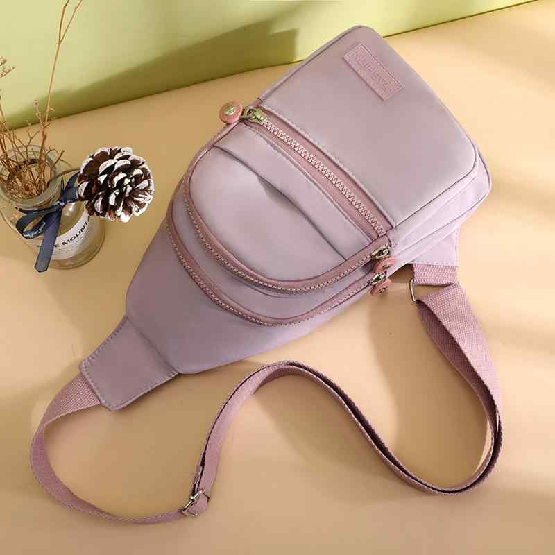 バッグ レディース ナイロン ボディバッグ チェストバッグ ワンショルダーバッグ 斜め掛けバッグ クロ..