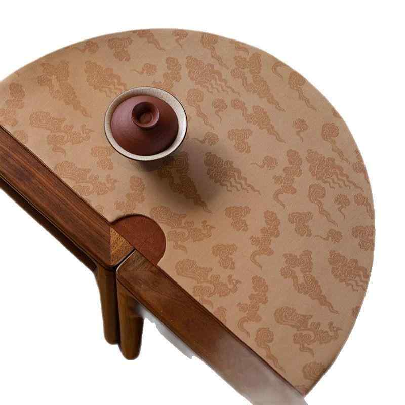 茶席 綿 コットン 布製 新中式 禅風 和モダン 高級感 上品 祥雲柄 茶道具 敷物 干泡茶 茶托 コースター..