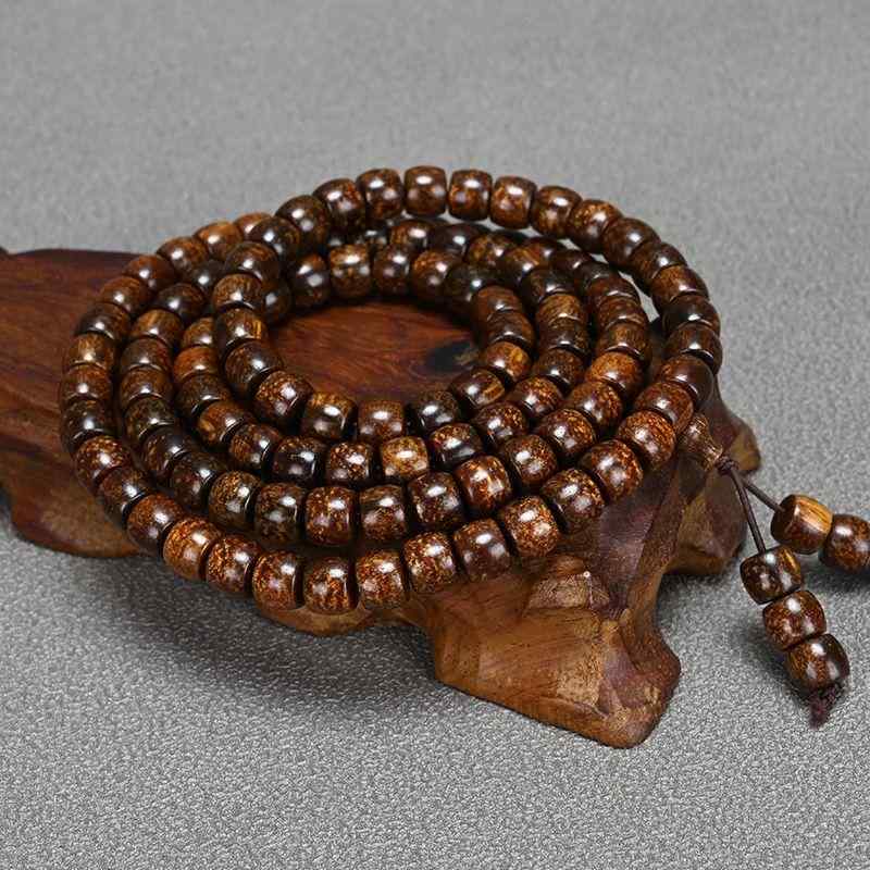 ブレスレット 男女兼用 メンズ レディース パプア産 沈香木 古木 希少 沈水 香木 天然香木 上品 高級感..