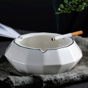 灰皿 家庭用 大型 大容量 陶器製 陶磁器製 おしゃれ インテリア 置物 防風 屋外 屋内 ホテル 業務用 カラオケルーム バー 飲食店 オフィス 玄関 リビン...