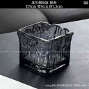灰皿 家庭用 高級感 ガラス製 氷河紋 シガー灰皿 軽奢 モダン スタイリッシュ 装飾品 インテリア雑貨 オブジェ 置物 小物入れ リビング デスク 来客用