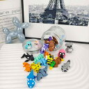 動物フィギュア 子供向け 3Dプリント製 ミニ 小動物 64種類 ランダムアソート PLA樹脂 エコ素材 置物 マスコット インテリア雑貨 コレクション かわいい デスクトップ飾り