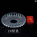 灰皿 クリスタルガラス シガー灰皿 葉巻灰皿 円形 丸型 おしゃれ スタイリッシュ モダン 高級感 ひまわり 花柄 ユニークデザイン インテリア小物 オブジェ 卓上(x2)