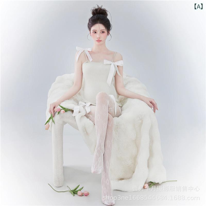 マタニティ オールインワン 妊婦 マタニティフォト 撮影用 優美 エレガント クラシカル 九分袖 ポリエ..