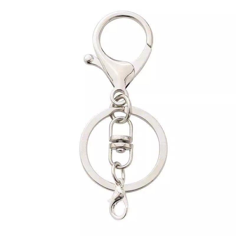 アクセサリーパーツ ナスカン カニカン キーホルダー 金具 4点セット DIY 手芸 ハンドメイド 制作 色褪..