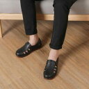 サンダル メンズ 夏用 通気性 穴あき メッシュ 鳥の巣デザイン クローズドトゥ ラウンドトゥ スリッポン 軽量 ソフトソール 滑り止め ビーチ マリン カジュアルシューズ 普段使い
