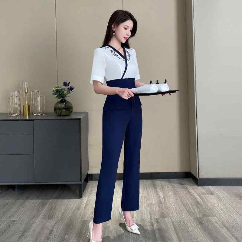 制服 レディース 女性用 エステ サロン ホテル スパ 養生館 フットケア マッサージ 接客 ユニフォーム ..