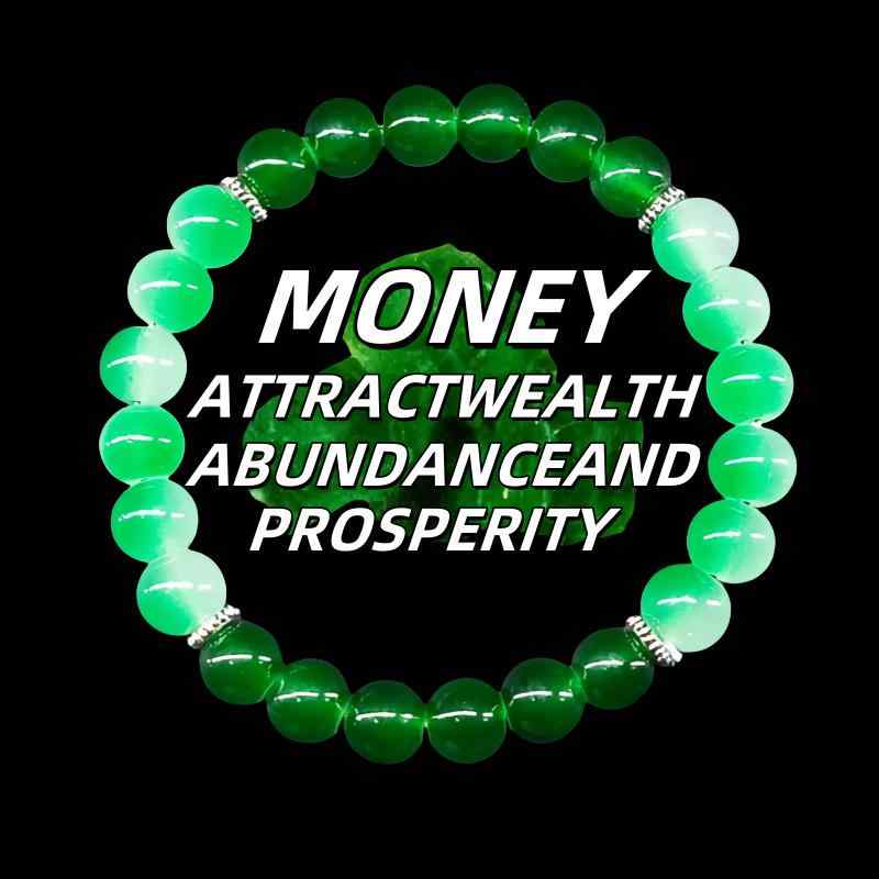 ブレスレット レディース ボヘミアンスタイル エスニック ビーズ ガラス製 丸玉 開運 幸運 ハンドメイド 通勤 オフィス きれいめ 普段使い ナチュラル