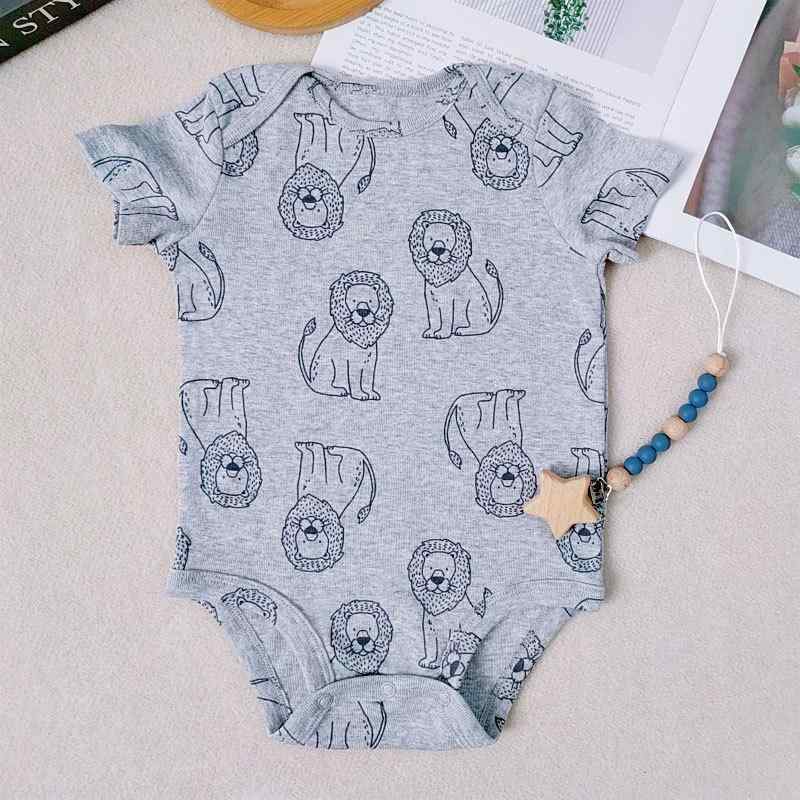 ロンパース ベビー 男女兼用 三角ボディスーツ カバーオール 綿100% 純綿 半袖 ストライプ柄 赤ちゃん服 新生児 快適 肌触り良い 吸湿 通気性 オールシーズン 普段着 お出かけ 出産祝い ギフト カジュアル