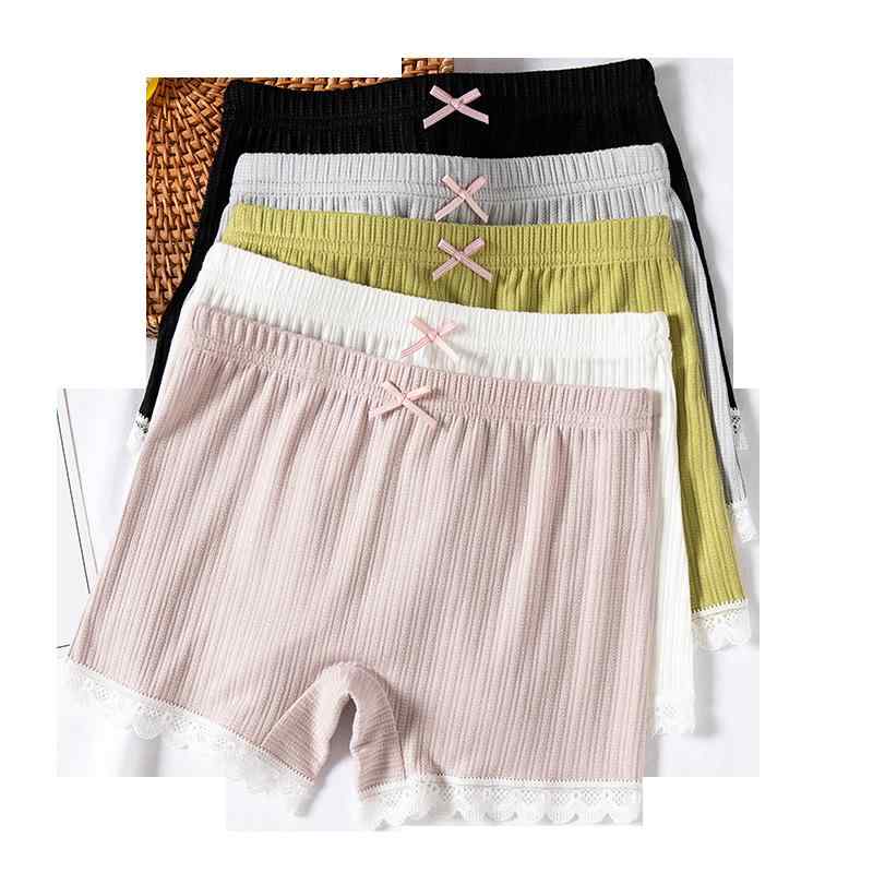 キッズ 女の子 インナーパンツ アンダーショーツ 透け防止 見せパン対策 モダールコットン 薄手 夏用 ..