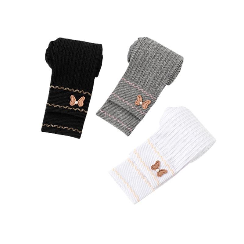 レギンス キッズ 女の子 綿 コットン 春秋 薄手 フリル レース 9分丈 ミドルウエスト 韓国風 おしゃれ ..