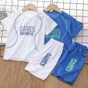 セットアップ キッズ 子供 男女兼用 男の子 女の子 速乾Tシャツ 半袖 ショートパンツ 上下セット 夏用 スポーツウェア 運動着 バスケットボール サッカー 小中学生 ジュニア 薄手 吸汗速乾 ポリエステル カジュアル(x2)