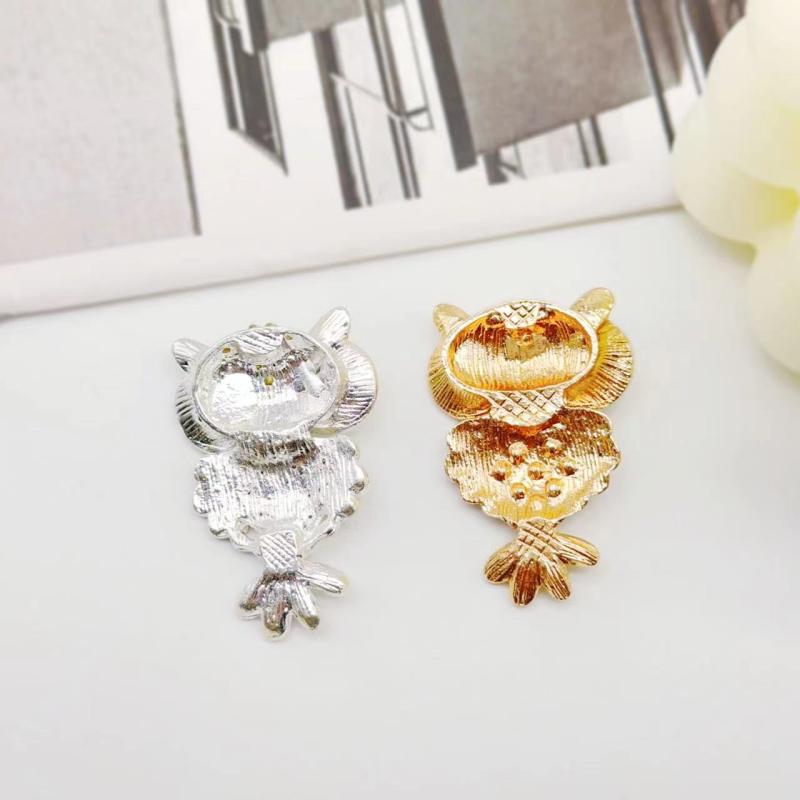 アクセサリーパーツ フクロウ かわいい 動物モチーフ DIY ハンドメイド チャーム ペンダントトップ 合..