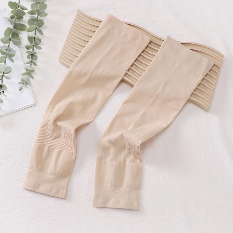 アームカバー レディース メンズ 男女兼用 UVカット 日焼け対策 接触冷感 ロング丈 肌色 スキンカラー ..