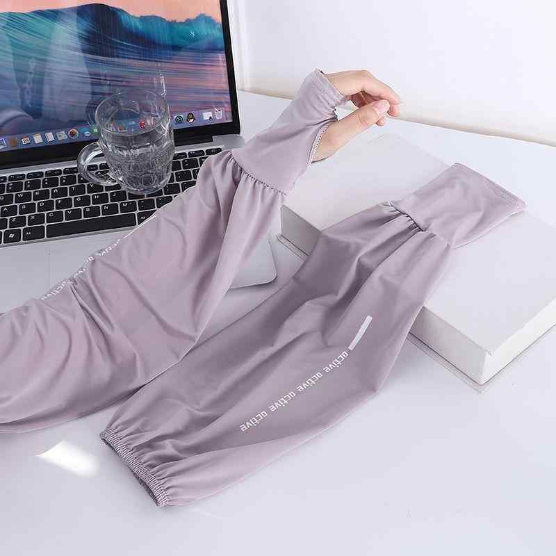 アームカバー メンズ 男性用 夏用 大きいサイズ ゆったり 日焼け防止 接触冷感 薄手 ポリエステル ホワイト ブラック グレー