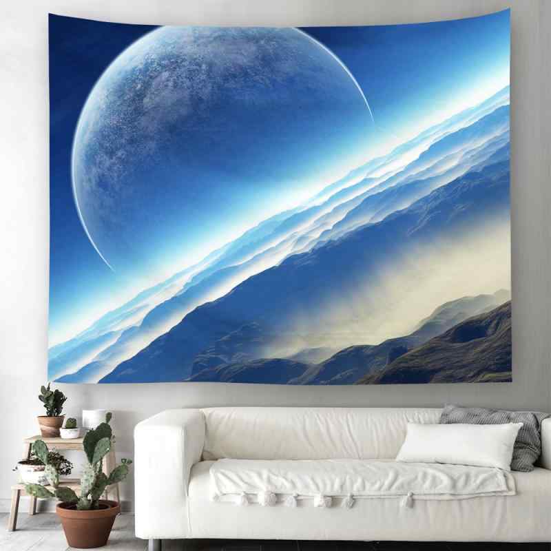 タペストリー 幻想的 星空 風景 プリント インテリア 壁掛け 壁飾り ポリエステル 長方形 洗濯機可 丸洗い リビング 寝室 書斎 アウトドア ビーチタオル ソファカバー レジャーシート マルチカバー 多機能