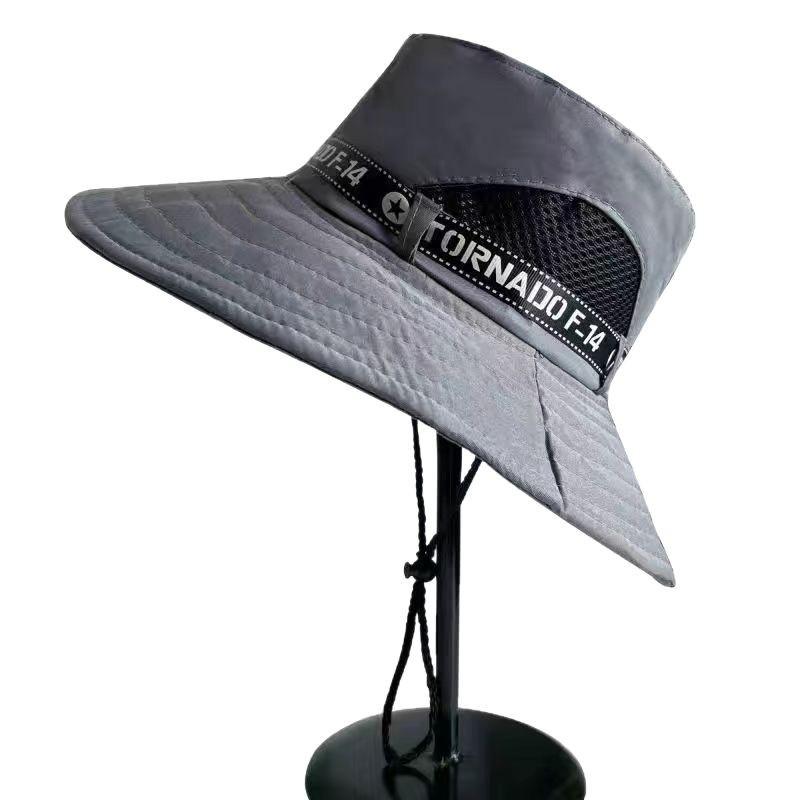 ハット メンズ 男性用 つば広 バケットハット フィッシャーマンハット 登山帽 釣り帽 アウトドア 旅行 登山 釣り UVカット 日よけ 日焼け防止 薄手 軽量 通気性 防風 調節可能 綿 ポリエステル カジュアル 普段使い