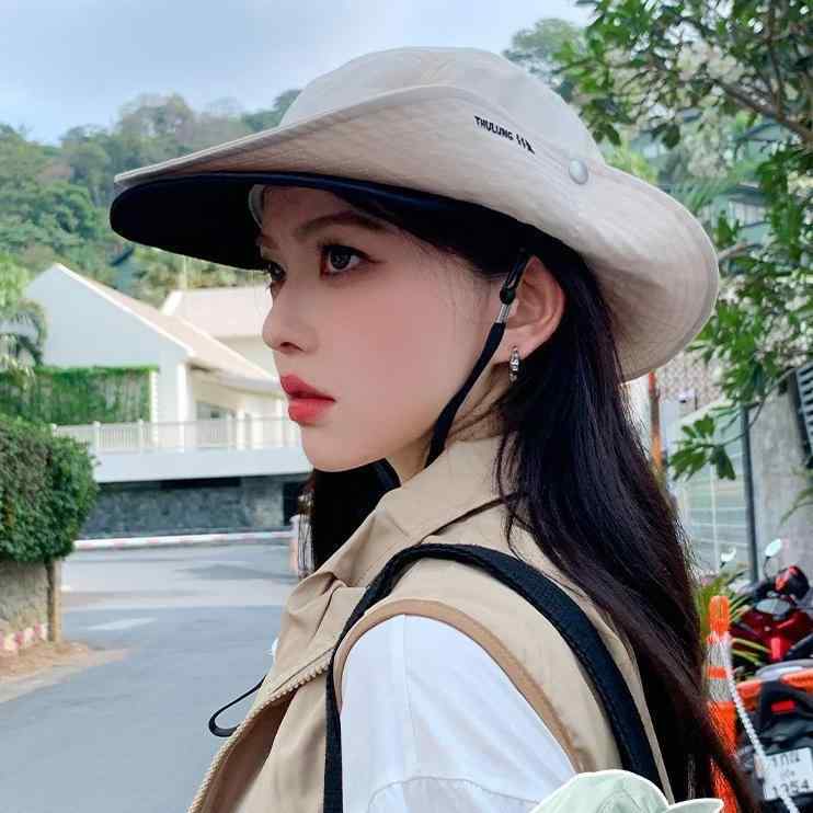 楽天Grams楽天市場店バケットハット レディース メンズ つば広 深め UVカット 紫外線対策 日よけ 日焼け防止 コットン 綿 防風 アウトドア 登山 ハイキング ウォーキング 旅行用 ハット