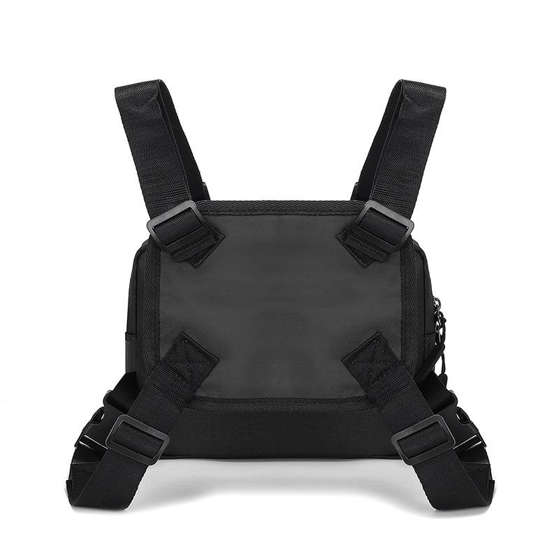 ボディバッグ メンズ 男性用 カジュアル スポーツ ストリート タクティカル トレンド 機能的 ファッション シンプル 普段使い タウンユース オックスフォード生地 通気性 グレー ブラック ダークブルー ブルー バッグ 鞄 ベスト型