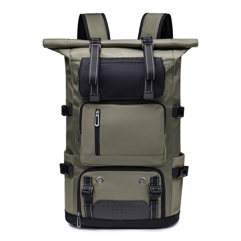 バックパック メンズ 超大容量 多機能 出張 旅行 アウトドア 登山 キャンプ 撥水 耐摩耗 負担軽減 乾湿..