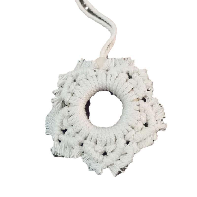 タペストリー 北欧 ボヘミアン スタイル 長方形 綿 麻 天然素材 手編み マクラメ編み ウォールデコ 壁飾り ホワイト インテリア リビング 寝室 書斎 子供部屋 ダイニング 玄関 店舗 クリスマス飾り 手洗いOK