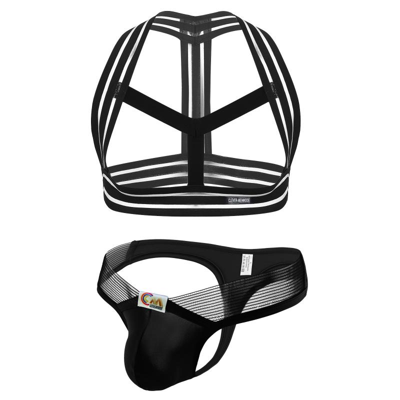 ステージ 衣装 メンズ ナイトクラブ パフォーマンス 欧米風 Tバック ソング チェストハーネス ハーネス..