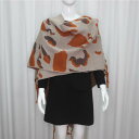 ポンチョ ユニセックス ケープ ストール 民族風 フリンジ ニット ゆったり 大きいサイズ ビッグシルエット アシンメトリー ヒョウ柄 ポリエステル 保温 防寒 秋 冬 欧米ストリート カジュアル