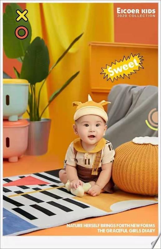 ベビー コスチューム 写真撮影 100日記念 ハーフバースデー 1歳 誕生日 フォトスタジオ アート写真 衣..