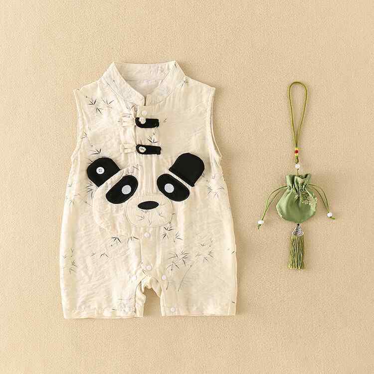 ロンパース ベビー 新生児 男の子 女の子 男女兼用 カバーオール 赤ちゃん服 綿 コットン 夏服 夏物 薄手 涼しい ノースリーブ スナップボタン 前開き ショート丈 普段使い 部屋着 お出かけ 出産祝い かわいい