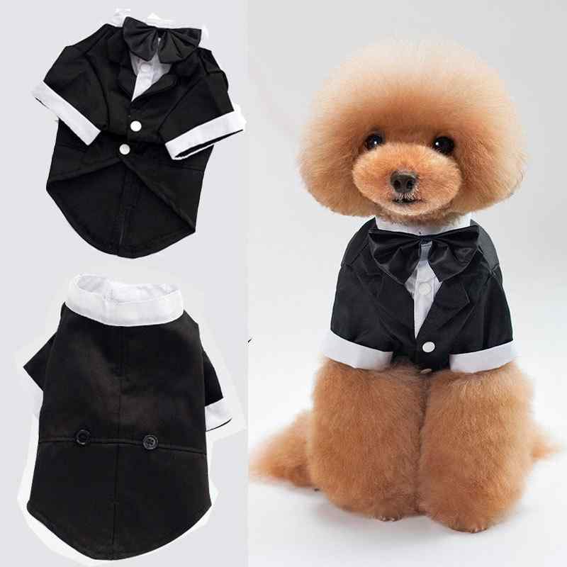 ペットウェア 犬 ドッグ 猫 キャット 結婚式 新郎 スーツ ジャケット ベスト ジレ 礼服 フォーマル 蝶..