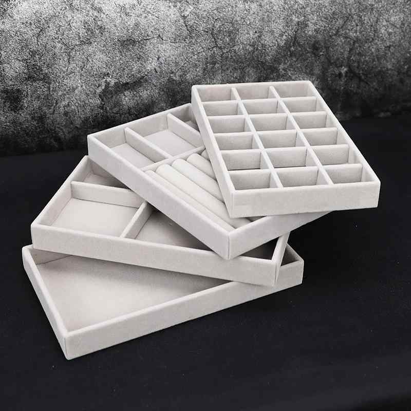 ジュエリーボックス アクセサリーケース リング 指輪 ピアス イヤリング ネックレス 収納 ベルベット調 引き出し 防塵 多機能 ディスプレイ シンプル 無地 ...