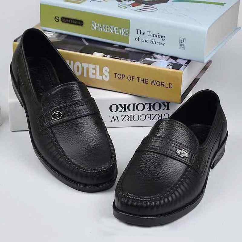 作業靴 男性用 ローカット 防水 防油 フェイクレザー PVC製 コックシューズ 厨房 飲食店 洗車 建設 土木 作業現場用 滑り止め 耐滑 耐摩耗性 ゴム底 ブラック