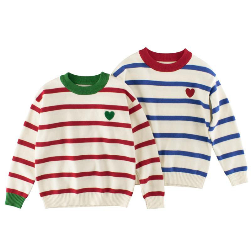 キッズ 女の子 セーター ニット トップス プルオーバー 韓国風 かわいい 柔らかい肌触り 綿100% 長袖 ..